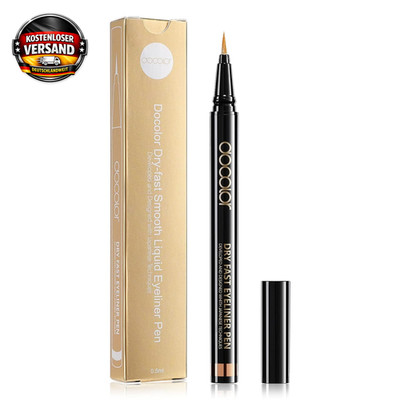 Docolor Gold Eyeliner Ultra Fine Precision, Wasserfest & Wischfest Flüssiger Eye