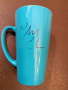 Chevy Chase Christmas Vacation Signed Mug Extremely Unique 