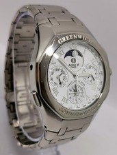 Vtg Accurist Grand Complication GMT 101 Ltd Ed Perpetual Date Alarm Chrono Watch