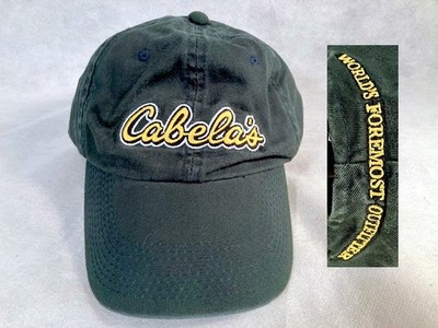 CABELA'S Outfitter HAT Baseball CAP Hunting Fishing Camping LOGO One Size GREEN