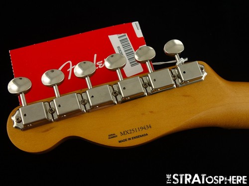 Fender Brad Paisley Road Worn Tele NECK + TUNERS Telecaster Maple Enhanced "V" - Picture 6 of 6