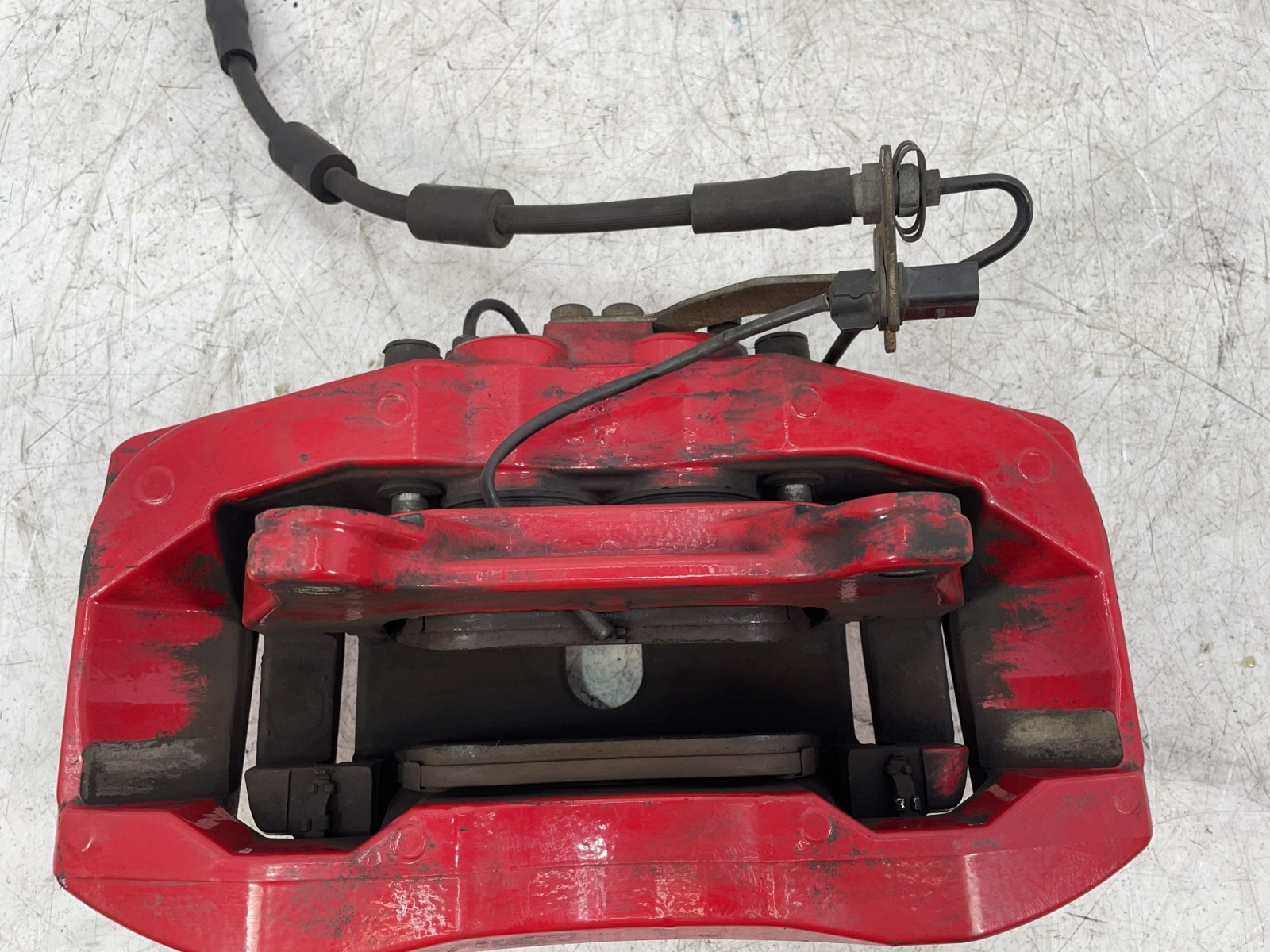 ✅ 12-18 OEM Bentley Continental GT Front Left Driver Side Brake Caliper Red