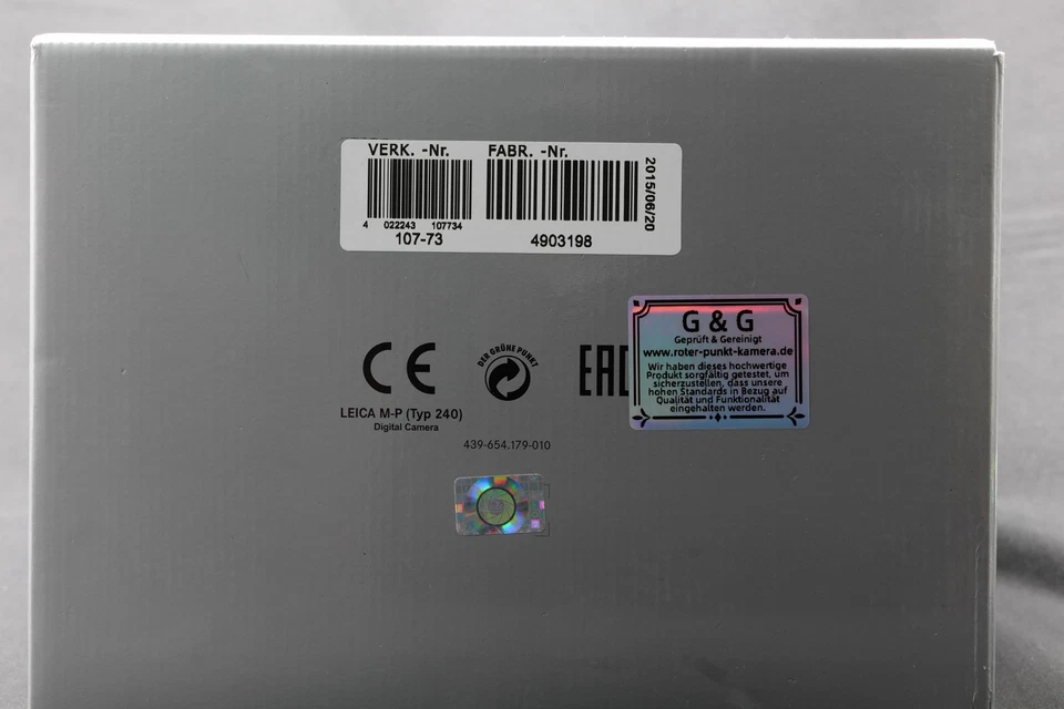 LEICA M-P Typ 240 schwarz #10773 - ROTER PUNKT KAMERA An+Verkauf - Bild 2 von 4