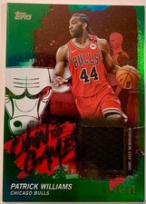 2025-26 Topps Basketball - Patrick Williams Green /99 - Own The Game - Bulls