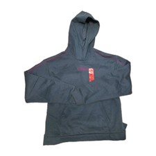 Puma Women's Hoodie Pullover Blue Medium