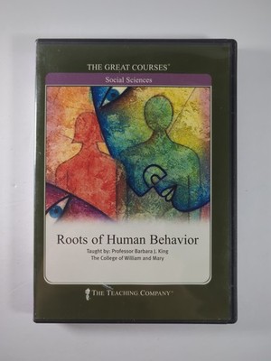 The Great Courses Roots of Human Behavior DVD Set Barbara J King Anthropology