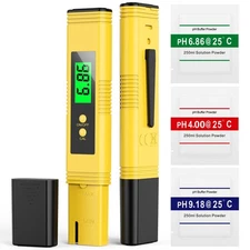 2024 All-New pH Meter for Water - High Accuracy Digital pH Tester (0.01 Preci...