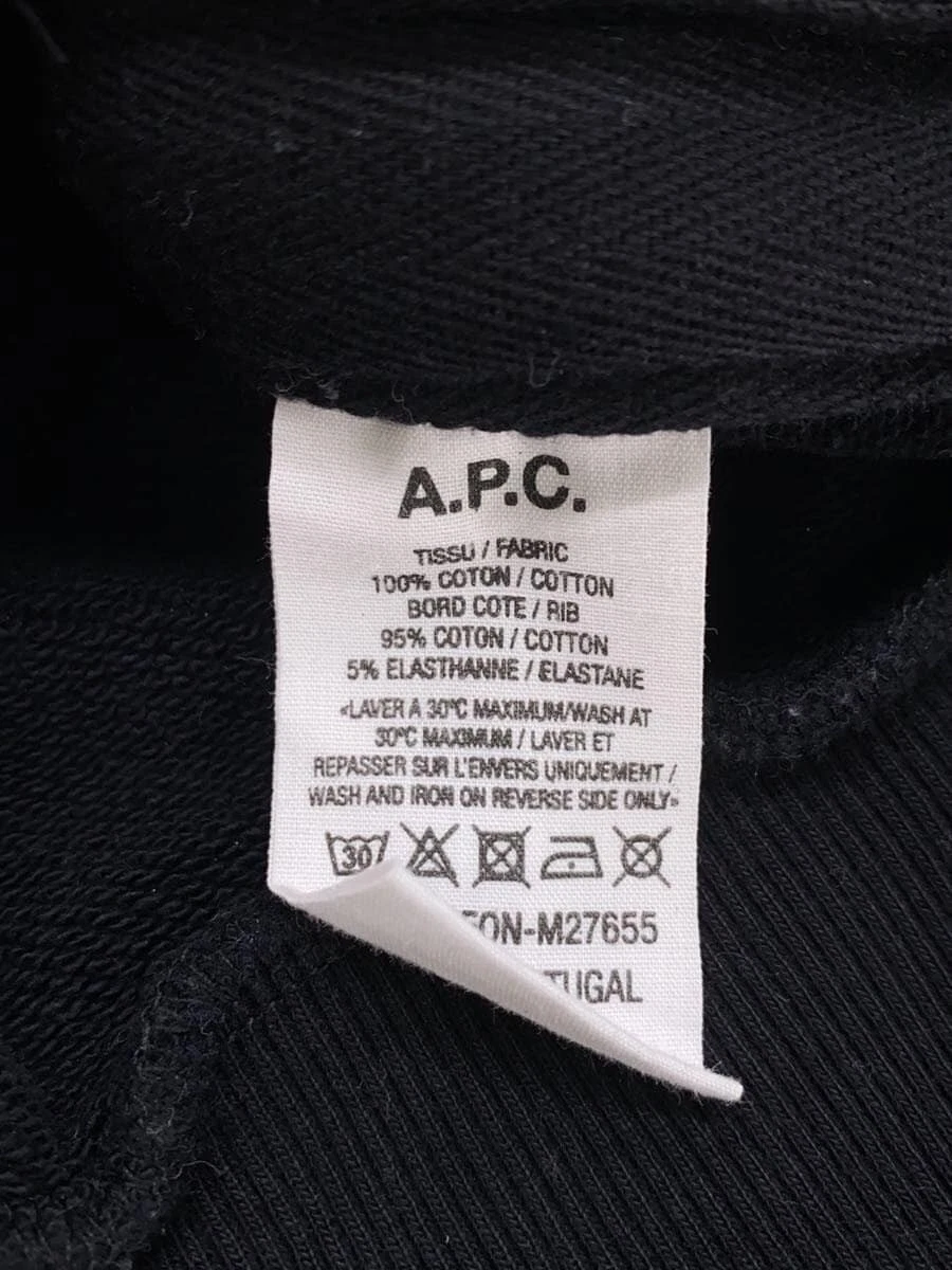 A.P.C. × sacai felpa con cappuccio nera XS usata