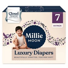 Millie Moon Luxury Disposable Diapers - Size 7 - 44ct