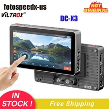 US VILTROX DC-X3 2000Nit Camera Field Monitor 6" 4K Touchscreen Camera Monitor