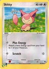 Skitty 70/109 Common Ruby & Sapphire Pokemon Reverse Holo Moderately Played on eBay