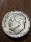 Key Date 1949-S Roosevelt 90% Silver Dime Actual Coin