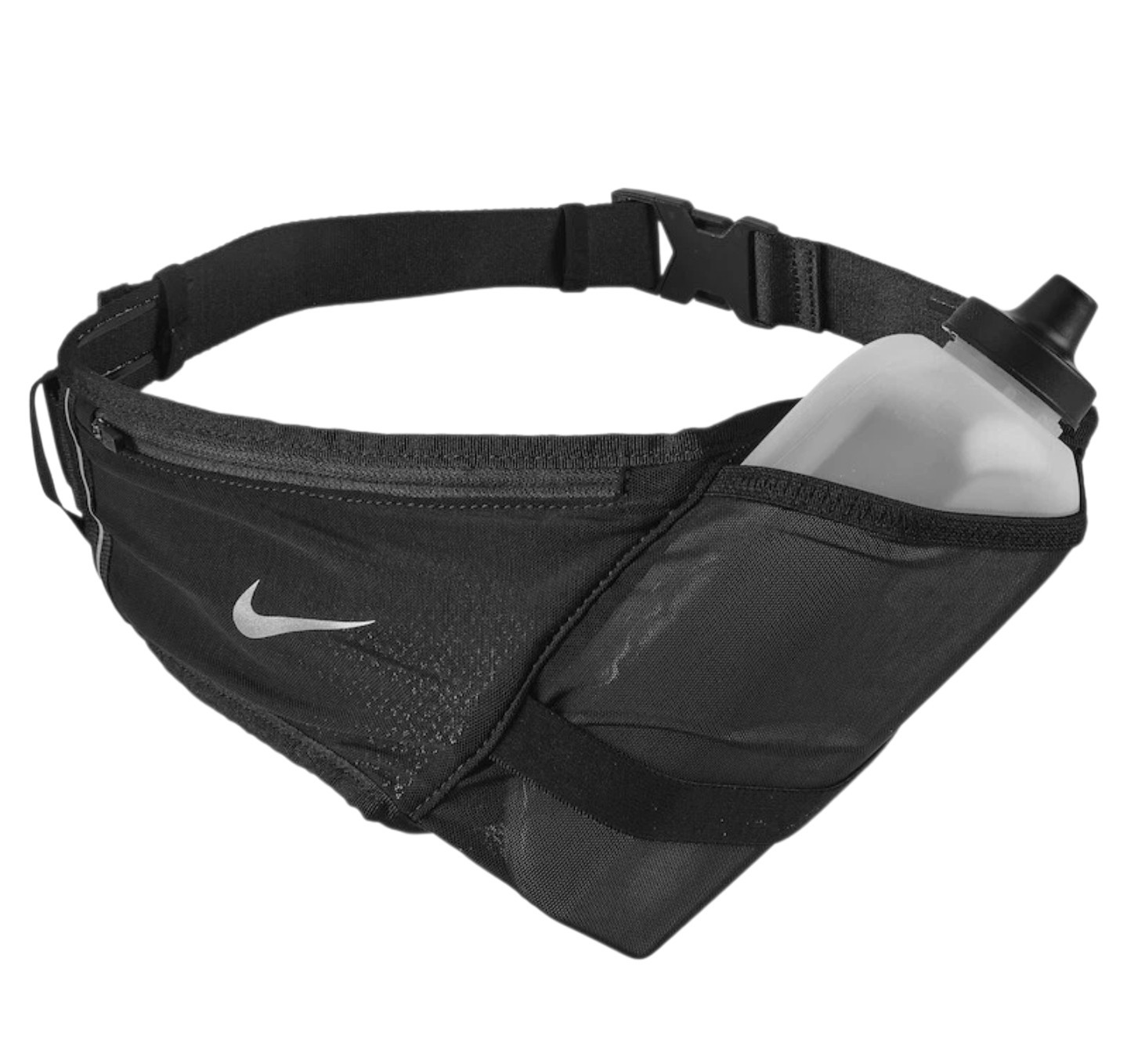 Nike Flex Stride Bottle Belt Black Waist Pack 22oz NWT