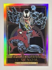 2024 Marvel Masterpieces ’92 Platinum- #BS-4 - Spider-Man vs Venom - Rainbow