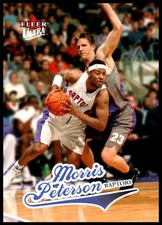 2004 Morris Peterson Fleer BASKETBALL #69 Toronto Raptors
