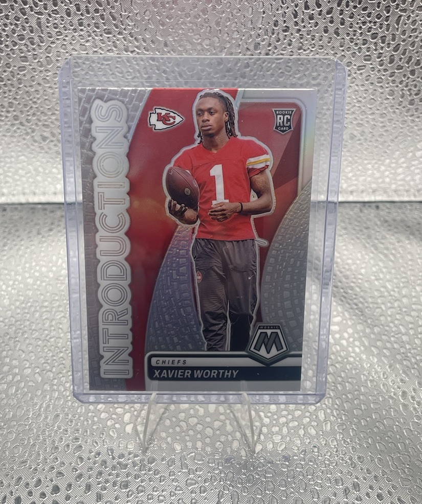 2024 Mosaic Introductions Silver #10 Xavier Worthy - Chiefs