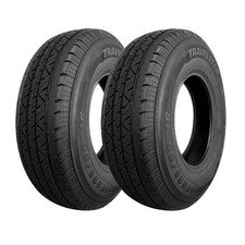 Set Of 2 Travelstar Hf288 St20575r14 8ply 105n Load D Trailer Tires 205 75 14