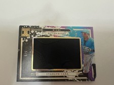 2025 Panini Impeccable Starlyn Caba Batting Gloves Relic /5 #5/5 Miami Marlins