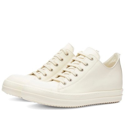 Rick Owens Ramones Leather Sneakers  Low 42.5