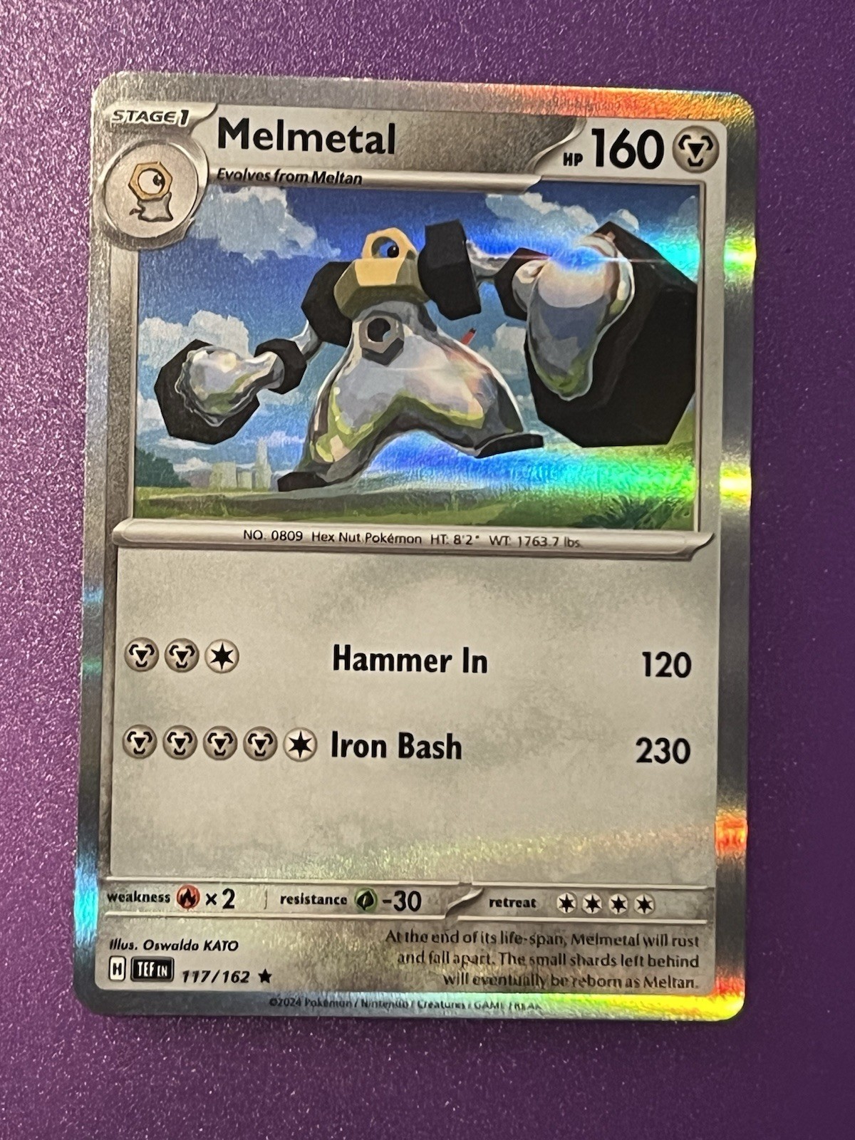 Pokemon Melmetal Temporal Forces 117/162