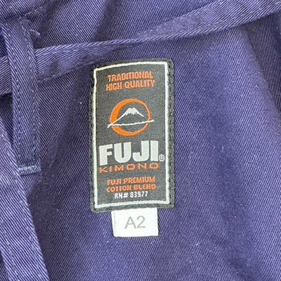 Fuji Kimono Martial Arts Pants Cotton Blend Size A2 Mens Blue