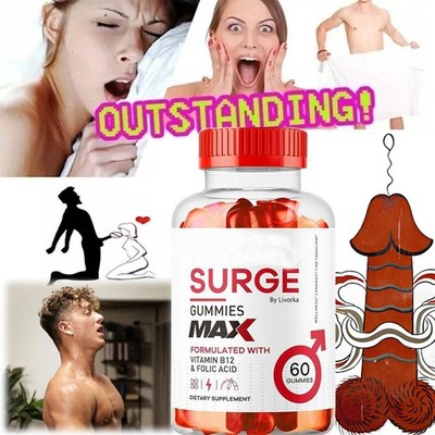 Vital Surge Male Gummies Maximum Strength Vital Surge Advanced Formula 60 Count