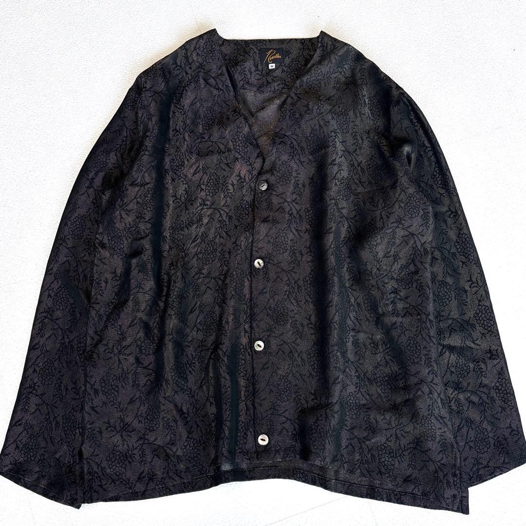 Needles Botanical Pattern Cardigan Jacket Mens M … - image 1