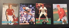 1991 & 92 TOPPS STADIUM CLUB MLB BASEBALL CARDS GREAT PREMIUM SET FOUR CARD LOT
