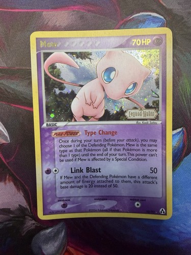 Mew Reverse Holo Stamped EX Legend Maker 10/92 Pokemon TCG -