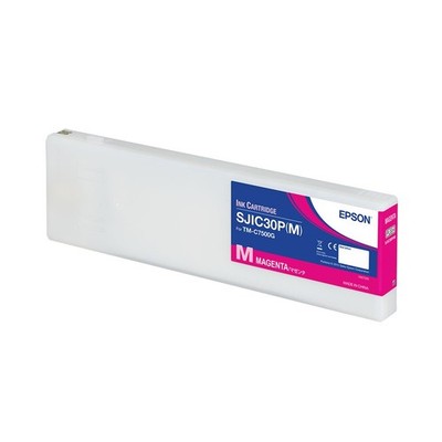 Original Patrone SJIC30PM Magenta C33S020641 f. Epson ColorWorks TM-C7500G, 2021