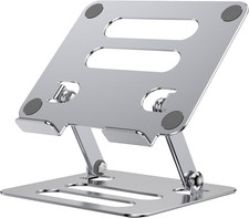 Tablet Stand Holder for iPad for Desk Adjustable Foldable Aluminium Tra...