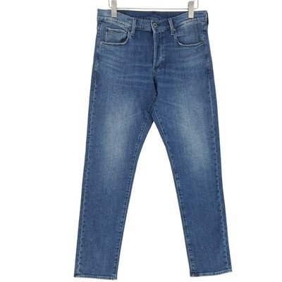 G-Star Herren Jeans 3301 Straight Tapered Stretch Mx5 Größe W33 L34