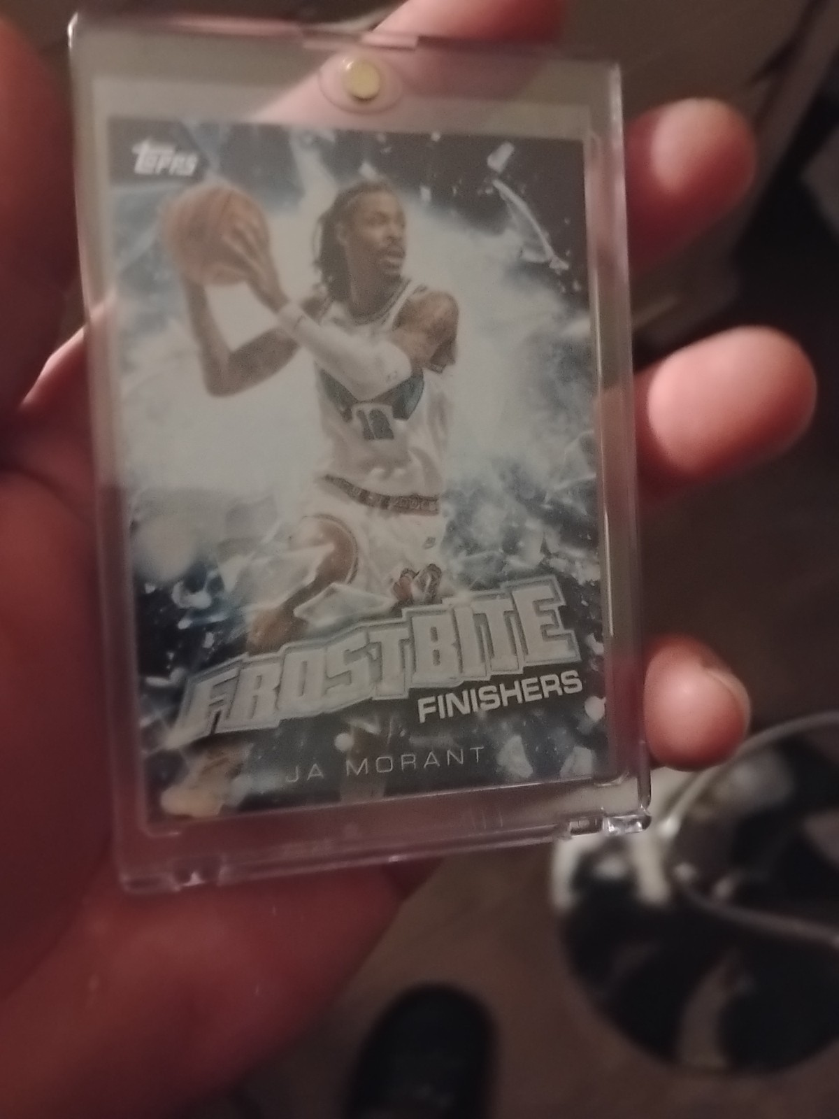 2025-26 Topps Holiday Basketball Frostbite Finishers Insert SSP Ja Morant