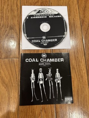 Coal Chamber Dark Days CD Roadrunner Records 2002 Nu Metal Album with Booklet