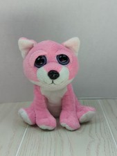 Great Wolf Lodge Pink Wolf Plush Purple Eyes The Petting Zoo