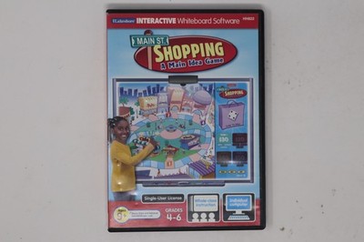 Lakeshore Main St. Shopping Interactive Whiteboard Software Game