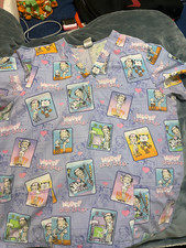 Betty Boop womens scrub top XL