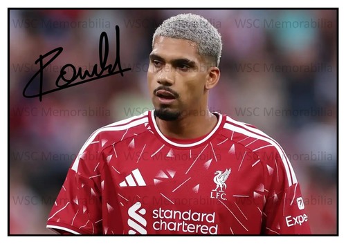 12947. Ronald Araujo Signed Pictures (A4 Prints) Liverpool Barcelona Uruguay