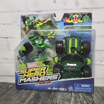 NEW Hasbro Marvel Super Hero Mashers Micro Hulk
