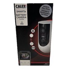 Calex Smart Battery Camera Outdoor 2K WiFi USB-C Magnetic Mount Brand New Sealed