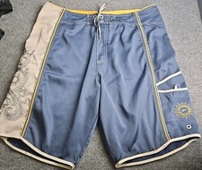 Speedo Swim/boardshorts Size 36 Pockets On Front. With Drawstrings 1131