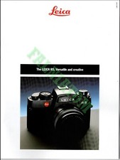 Vintage Leica R5 Information Booklet - 30 pages