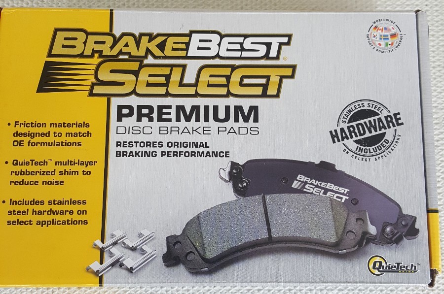 Brakebest select semi/metallic front brake pads/shoes SM1049 Acura 2004