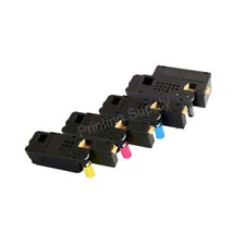 Toner 4-Pack Black Cyan Yellow Magenta for Dell 1660 C1660dn C1660dnw C1660W/cnw