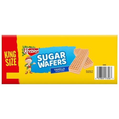 Keebler King Size Vaniglia Zucchero Cialde Confezione Valore, 4,4 OZ, 9 PACK - Foto 5 di 12