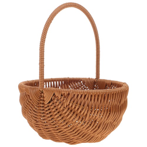 Rectangular Mini Easter Basket for Storage of Candies and Cookies