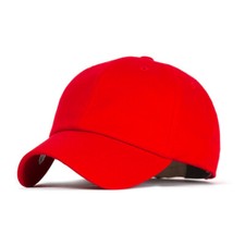 Unisex Mens Womens Premier Plain Blank Baseball Cap Unstructured Dad Hats S M L