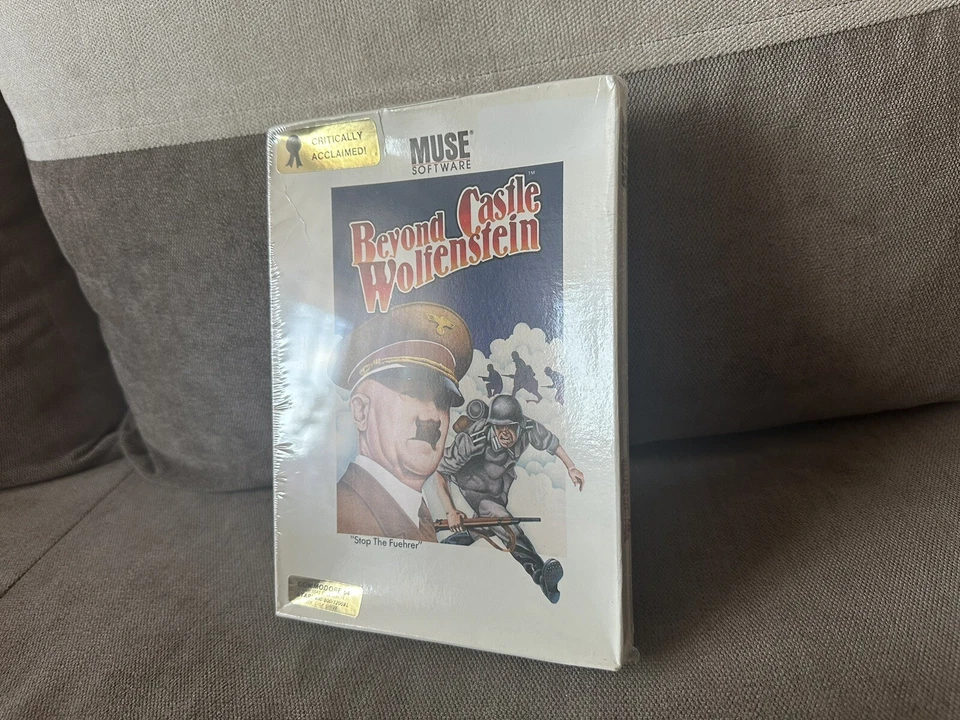 Beyond Castle Wolfenstein - Big Box Edition Atari 400 / Commodore 64 - Image 2 of 4