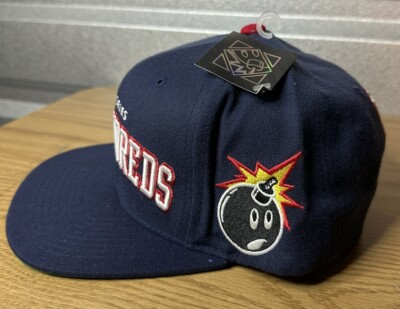 DS Y2K The Hundreds Los Angeles HUGE SnapBack Authentic Navy Blue