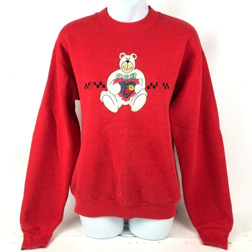 Vintage 90s Teddy Bear Crewneck Grandma 